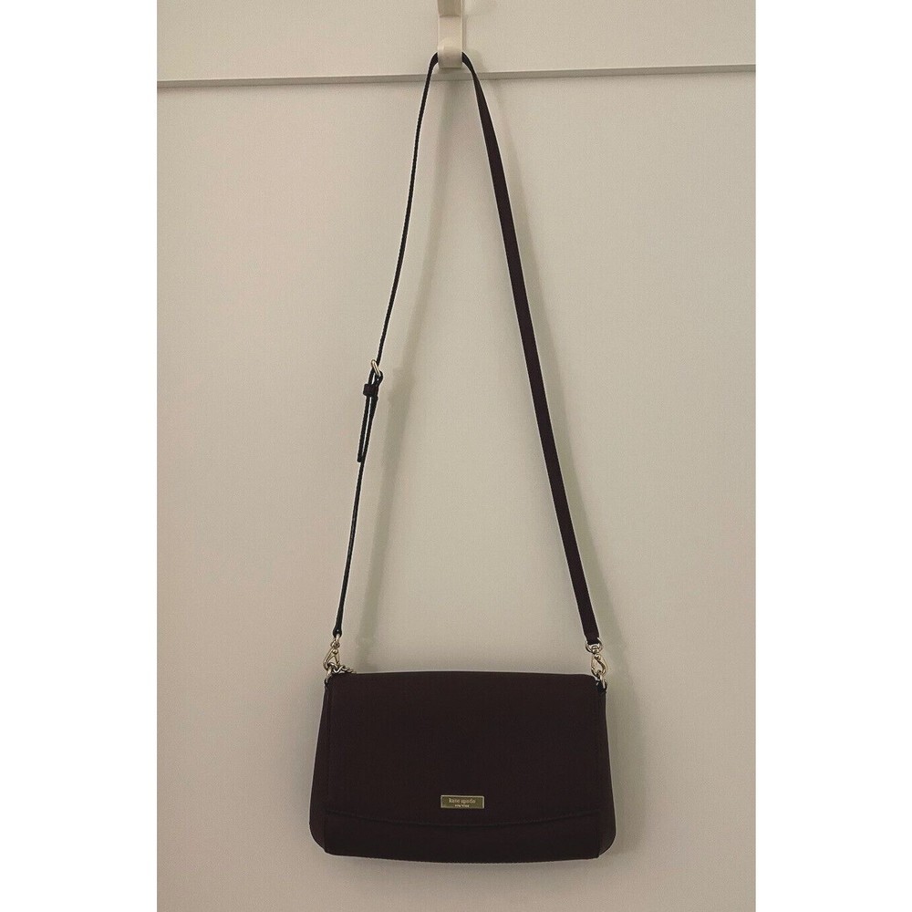 Kate Spade New York Mahogany Greer Laurel Way Leather Crossbody Bag - Picture 12 of 12